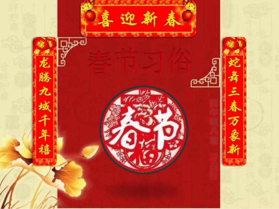 春节习俗.ppt