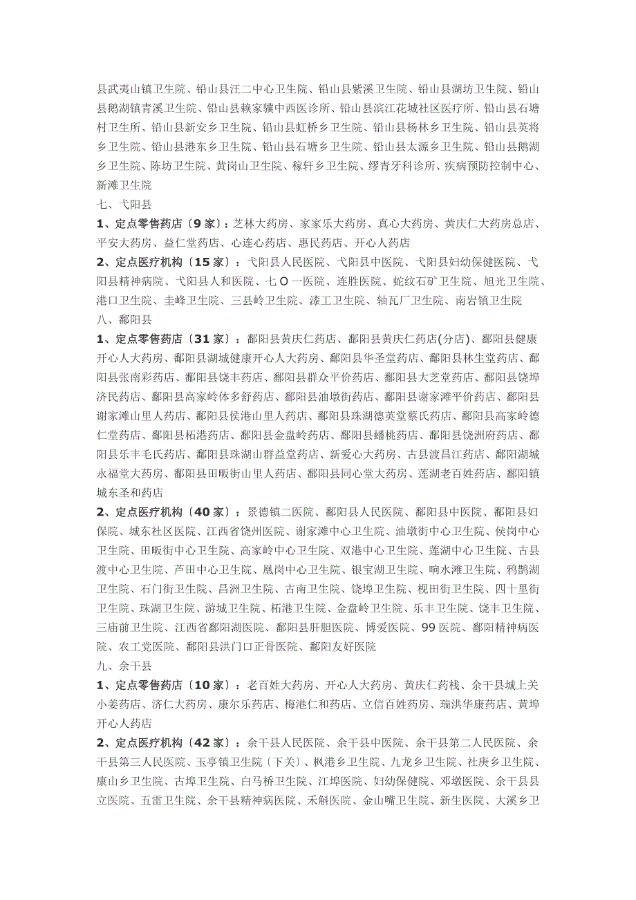 上饶定点医保医疗单位_第3页