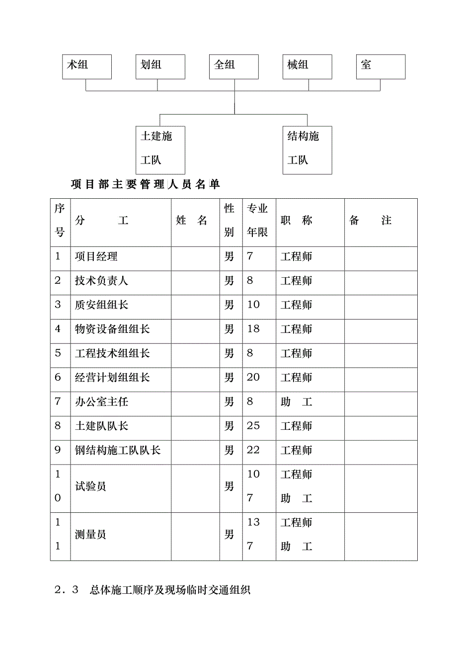 某人行天桥施工组织设计教材_第4页