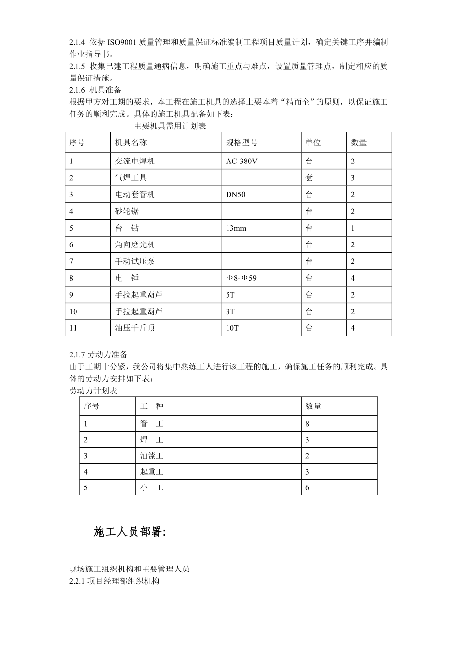 《施工方案》工运学院空调工程施工组织设计_第4页