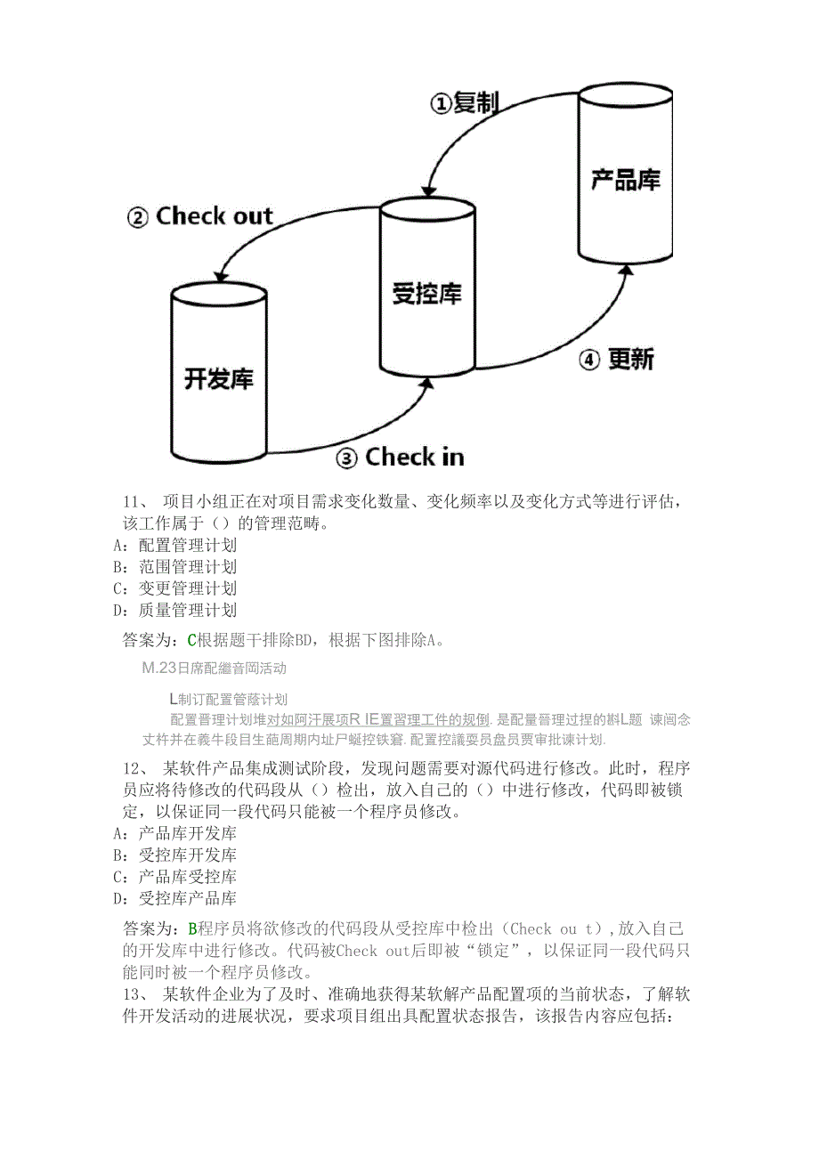 信息文档和配置管理及项目合同管理试题及答案_第4页