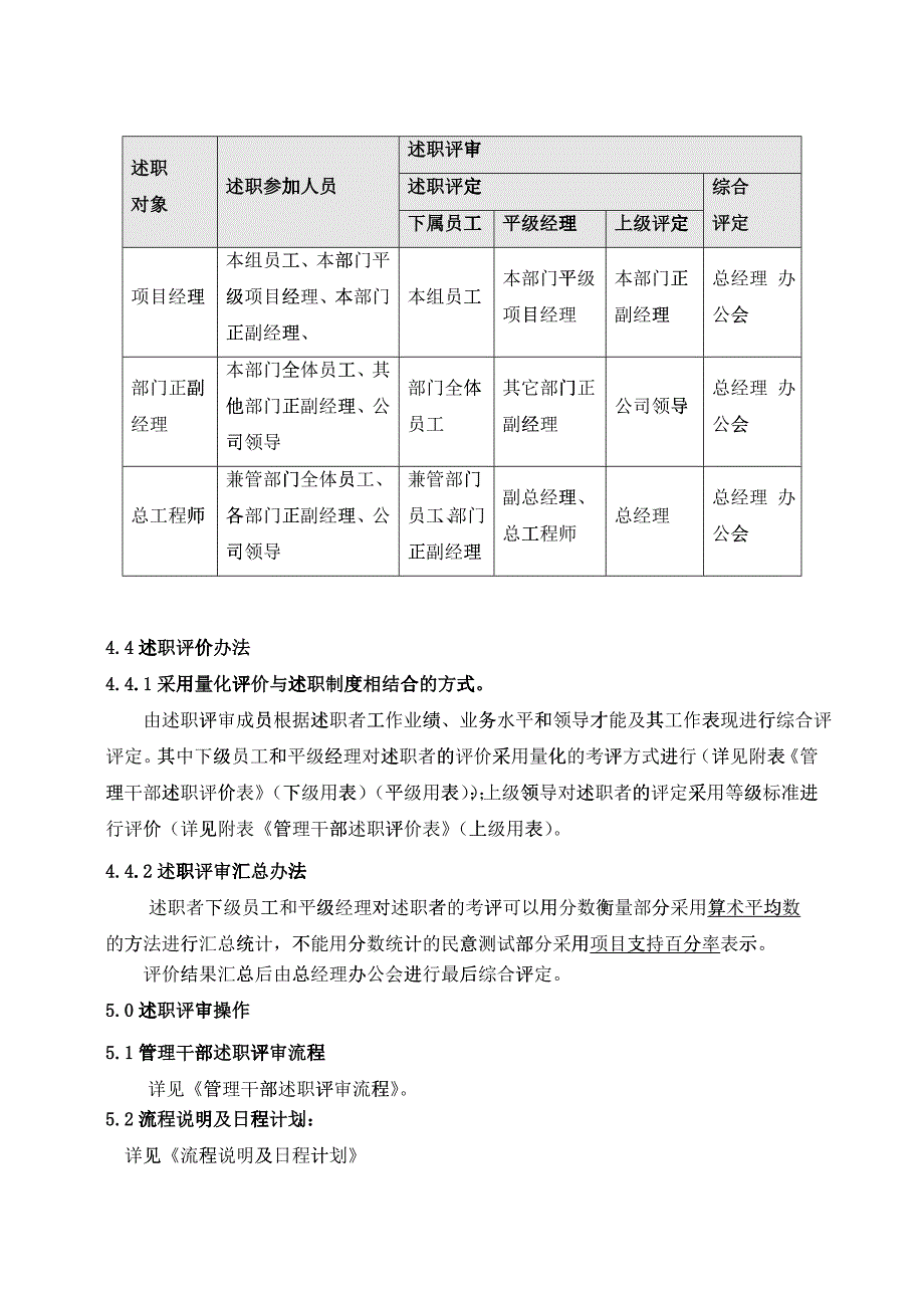 北京兆日科技有限责任公司述职管理办法_第2页