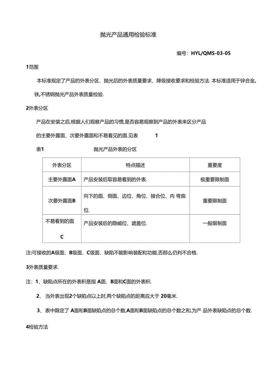 抛光检验通用标准_第1页