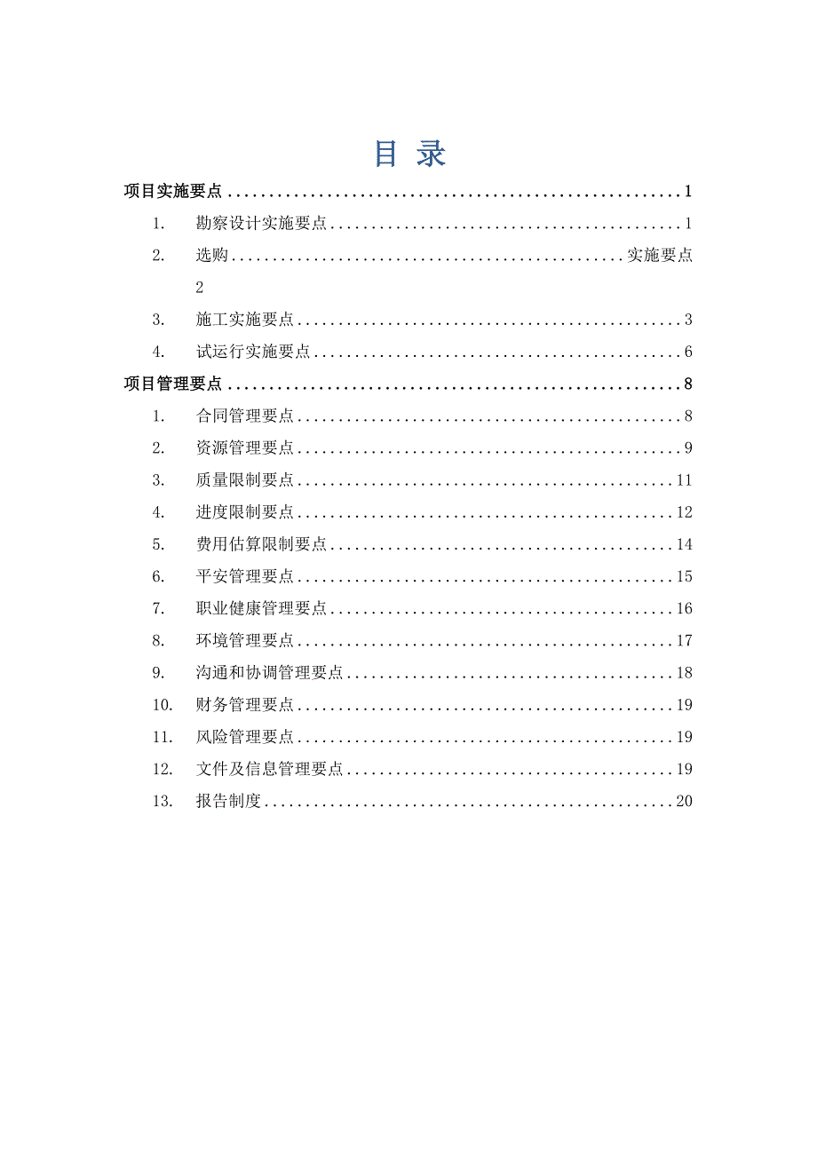 项目实施及管理要点[1]_第1页