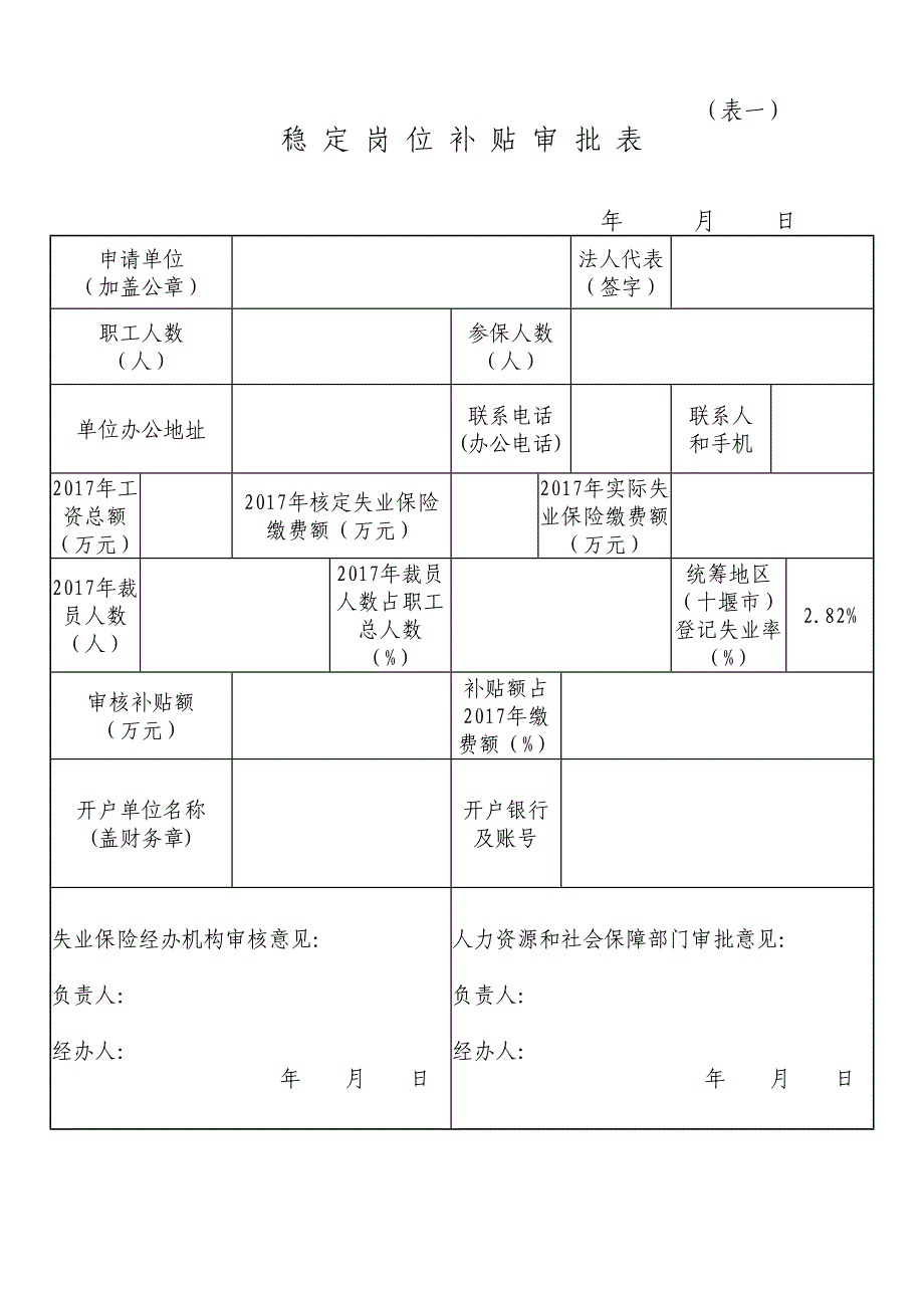 精品资料2022年收藏的申报失业保险稳定岗位补贴_第2页