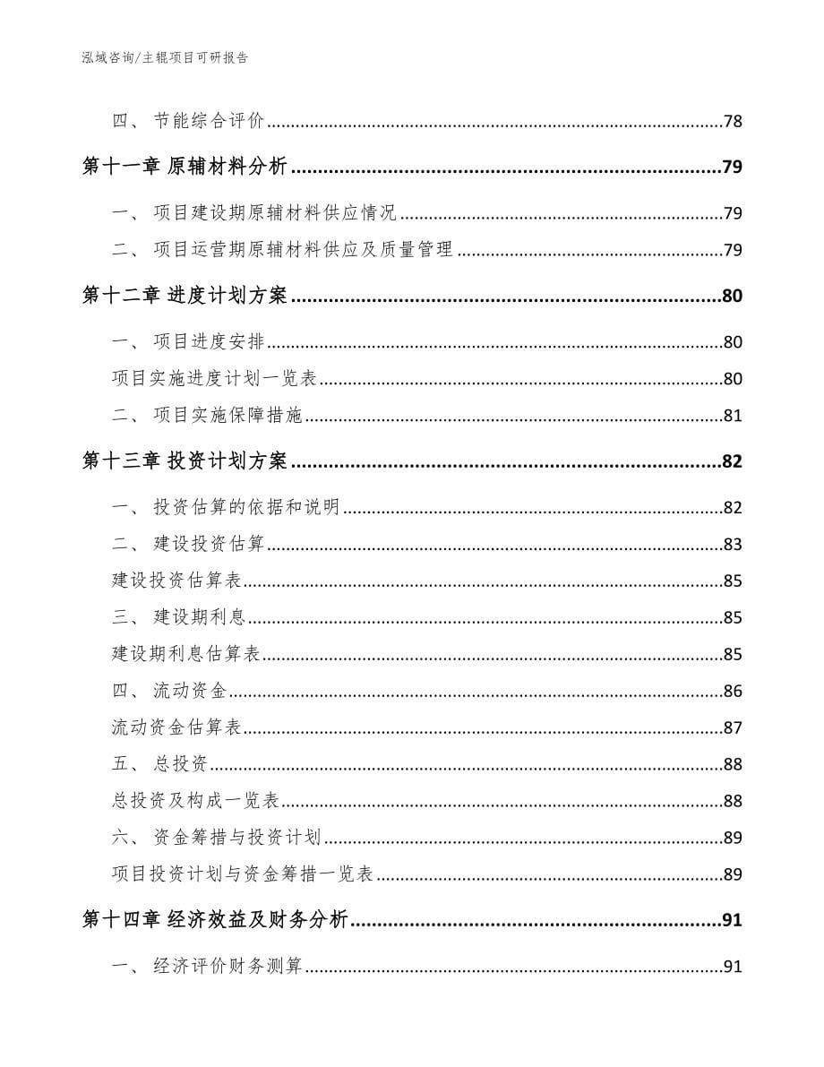 主辊项目可研报告_第5页