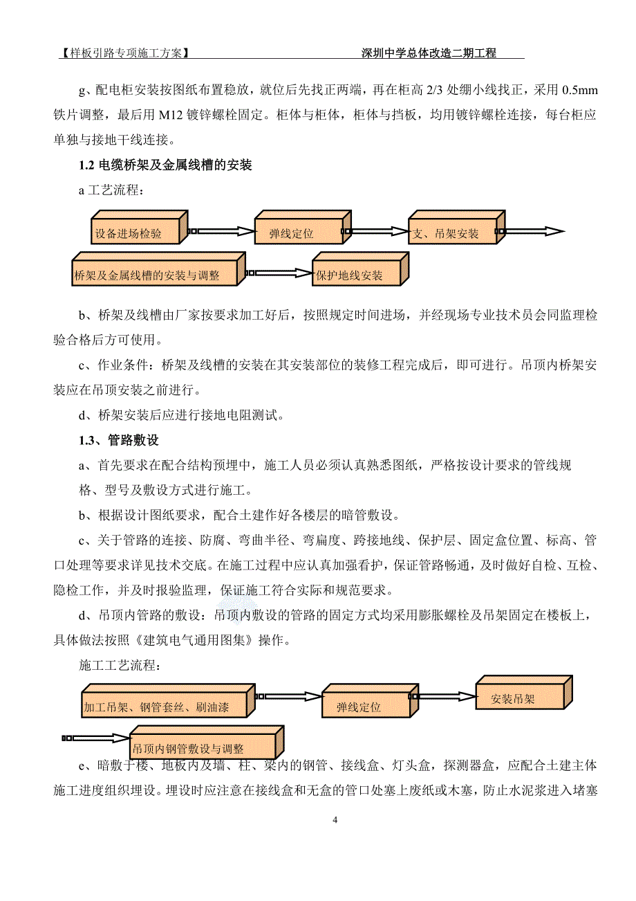 建筑安装工程样板引路专项施工方案_第4页