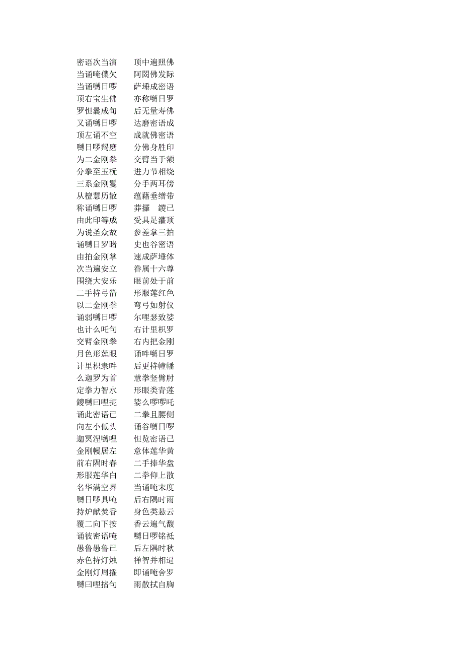 金刚顶普贤瑜伽大教王经大乐不空金刚萨埵一切时方成就仪.doc_第2页