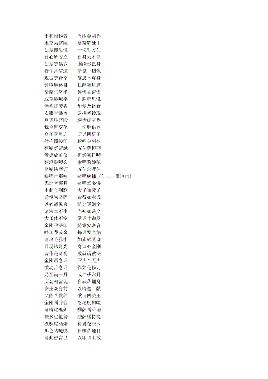 金刚顶普贤瑜伽大教王经大乐不空金刚萨埵一切时方成就仪.doc_第4页