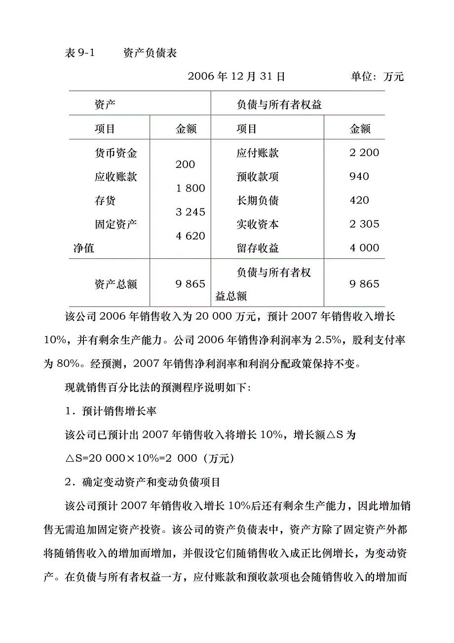 某公司财务预测与计划管理_第3页