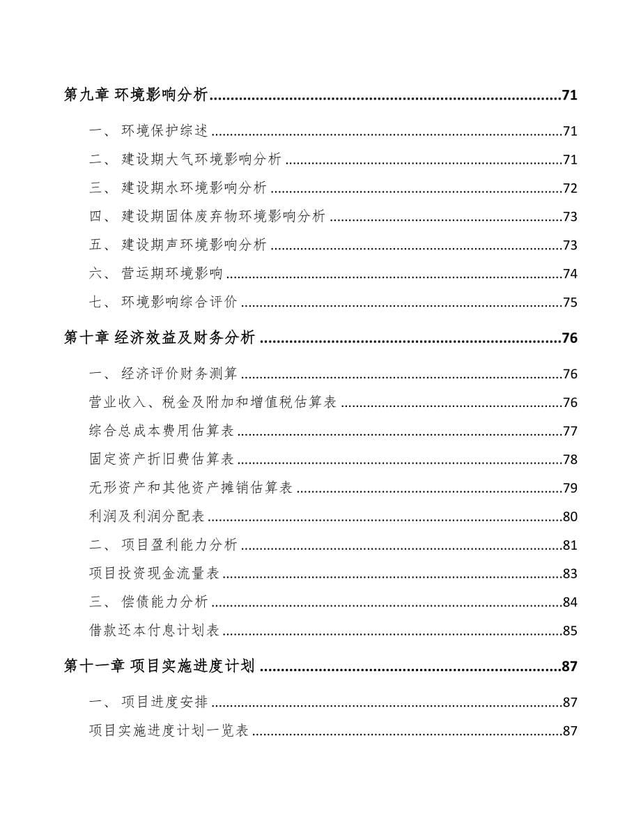 西宁关于成立氟硅橡胶公司可行性研究报告(DOC 75页)_第5页