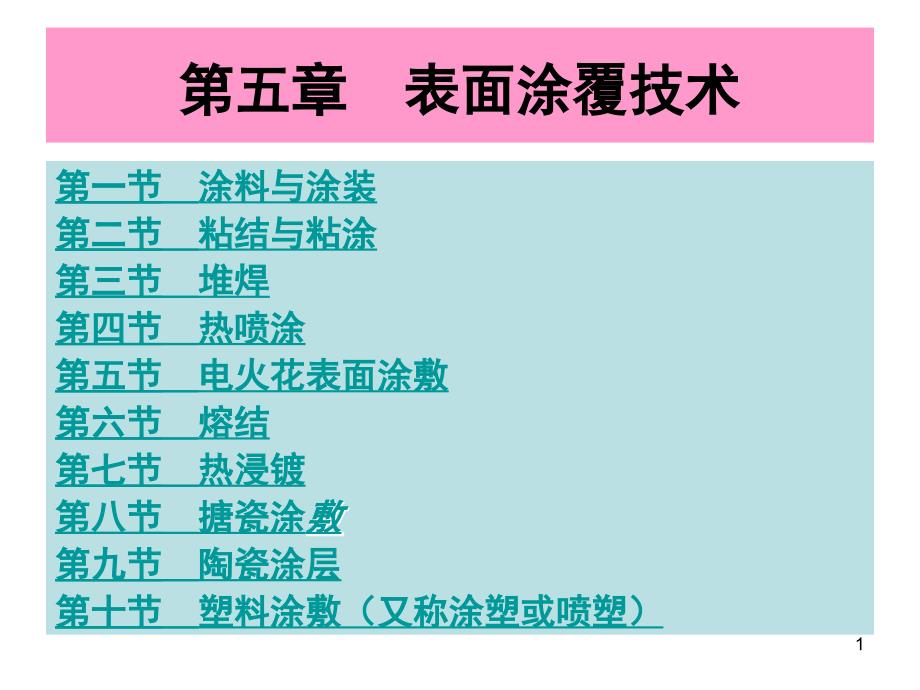 表面涂覆技术概述_第1页