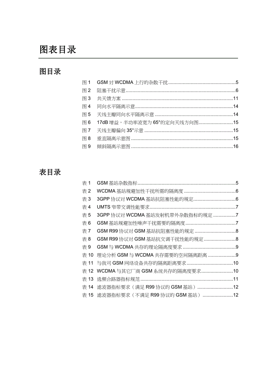 中兴WCDMA与GSM的共存干扰分析及解决方案建议_第4页