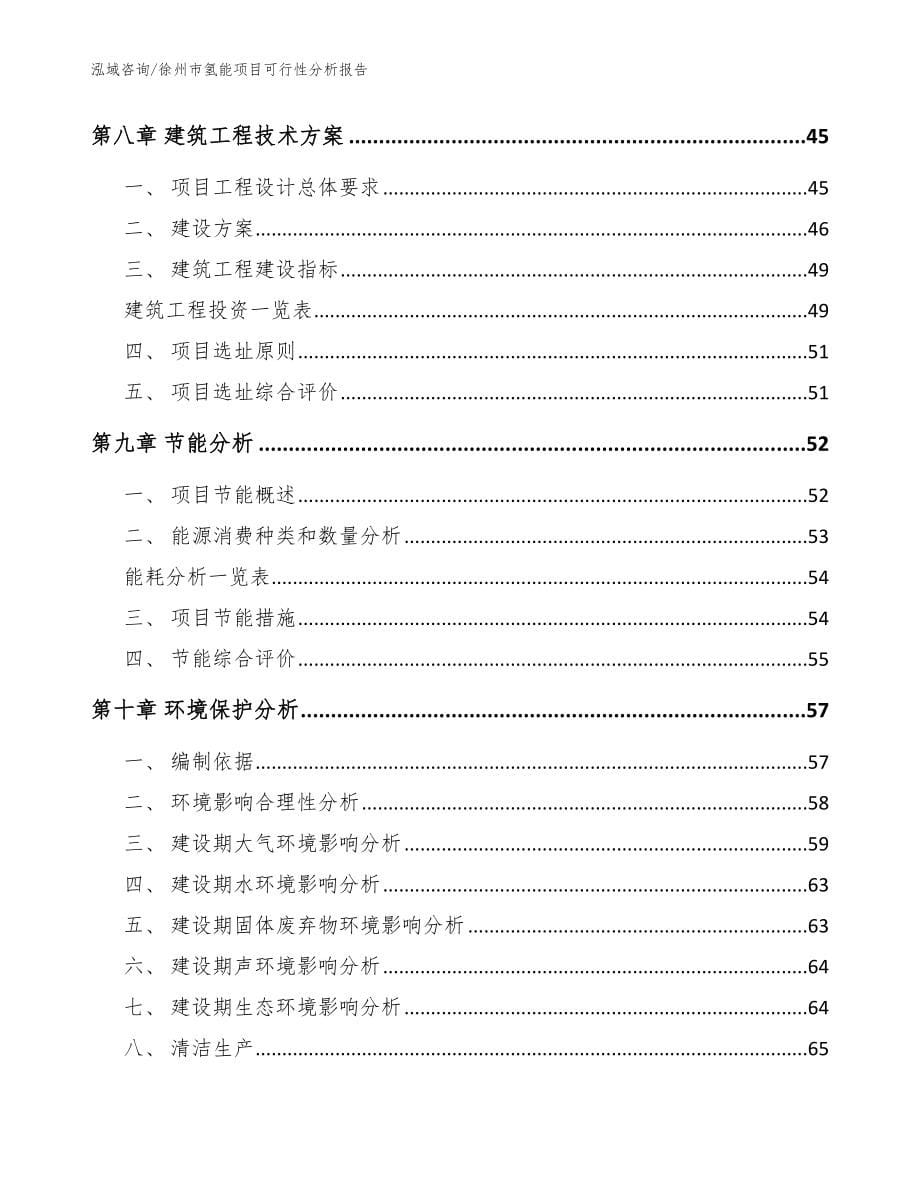 徐州市氢能项目可行性分析报告_范文参考_第5页