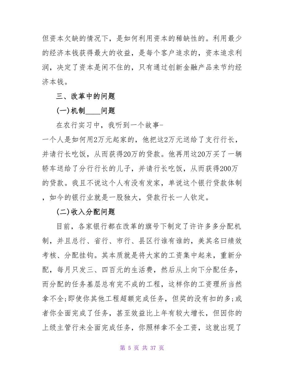 2023农业银行实习日记范文.doc_第5页