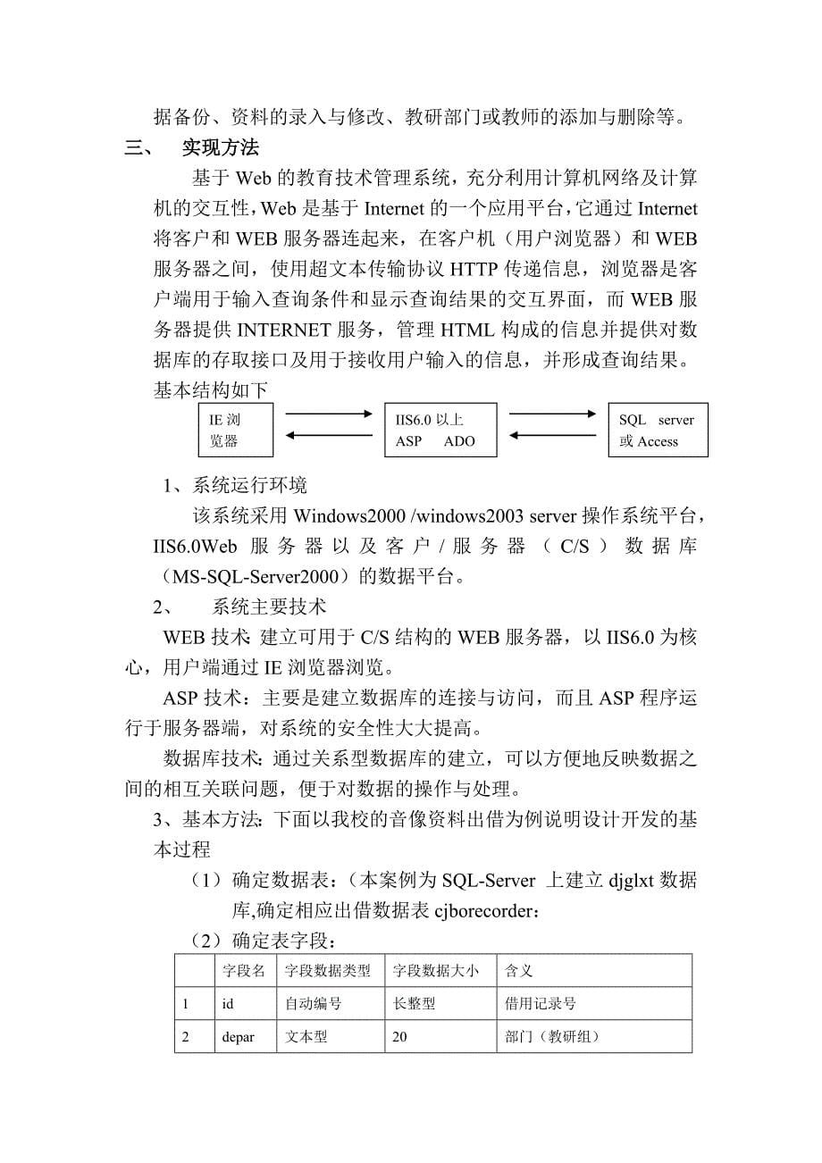 中小学校教育技术应用管理系统的设计与实现_第5页