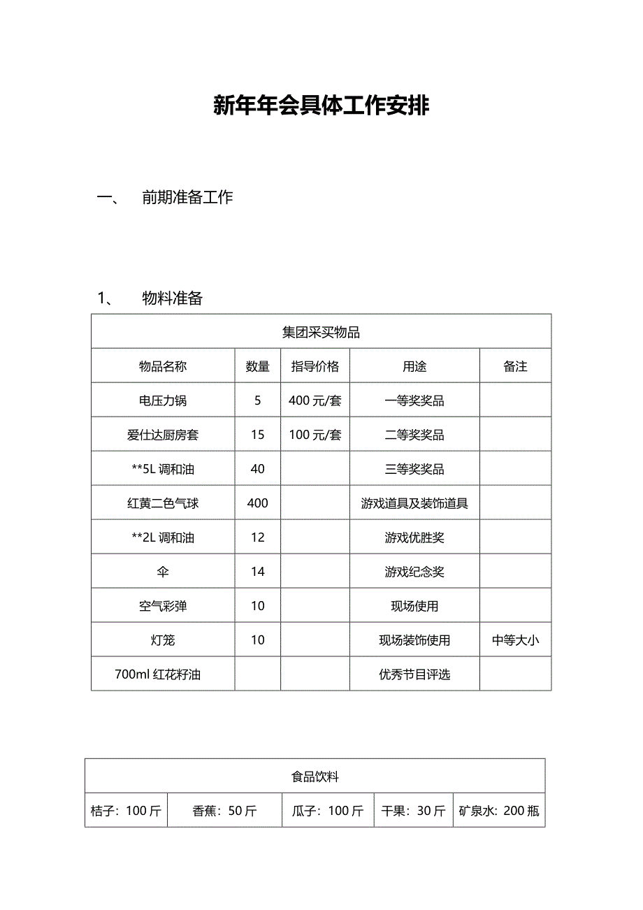 公司年会流程安排案例_第1页