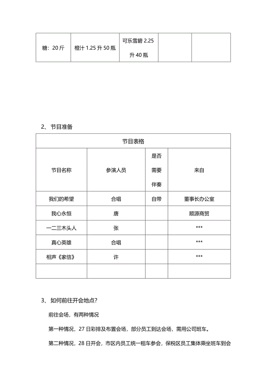 公司年会流程安排案例_第2页