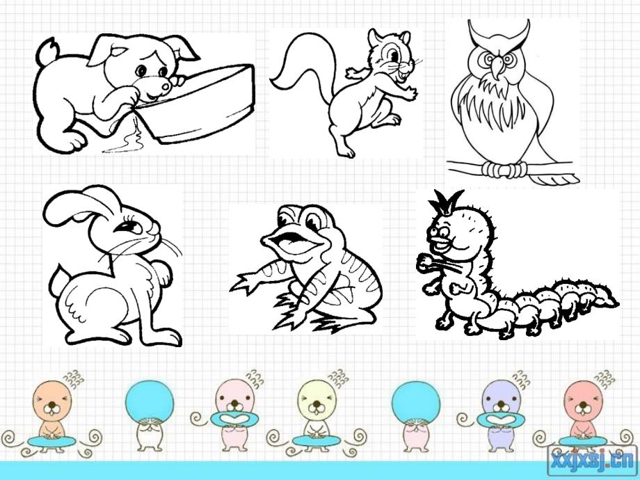 动物简笔画(1)_第1页