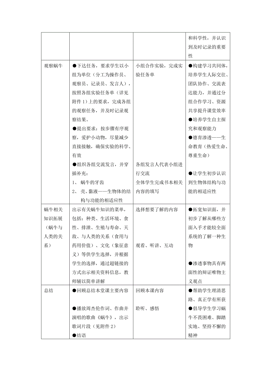 《观察动物——蜗牛》的教学设计.doc_第4页