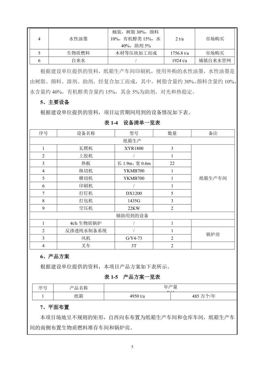 河口包装材料建设项目环境影响报告.doc_第5页