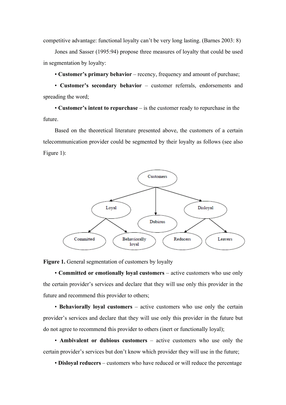 影响顾客忠诚度不同的因素对不同水平的顾客忠诚度有影响吗外文翻译_第4页