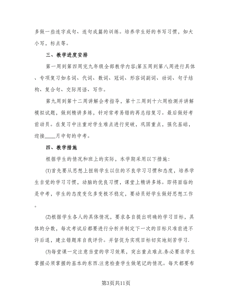 九年级下英语教学计划（三篇）.doc_第3页