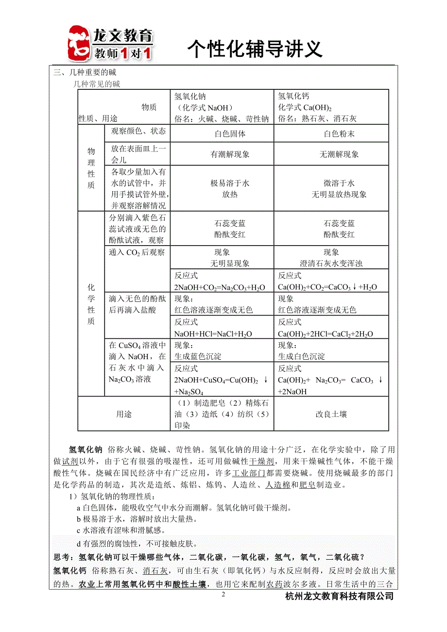 探索碱的性质讲义.doc_第2页