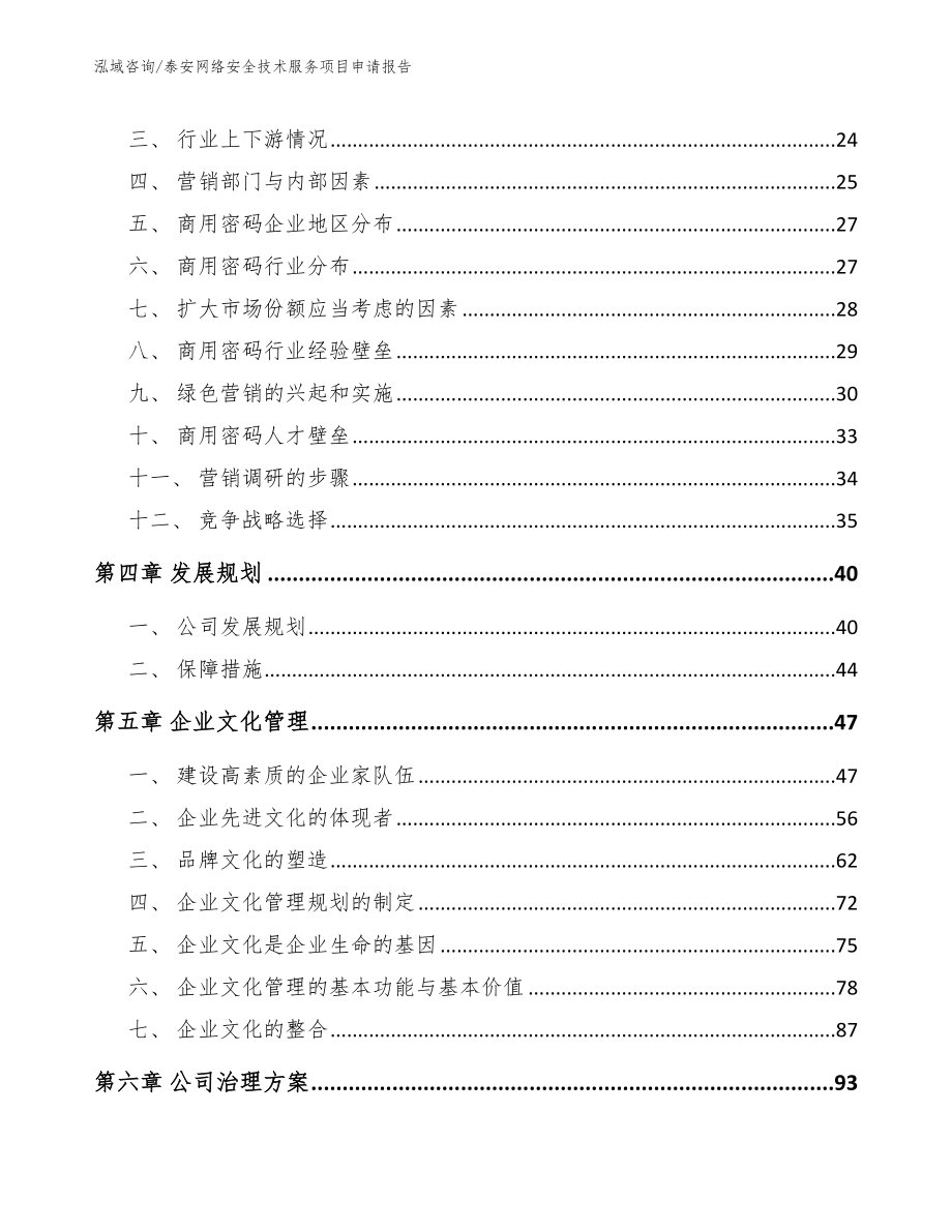 泰安网络安全技术服务项目申请报告（范文参考）_第3页