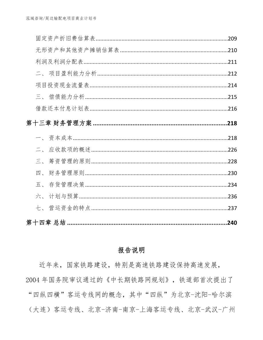 延边输配电项目商业计划书_第5页