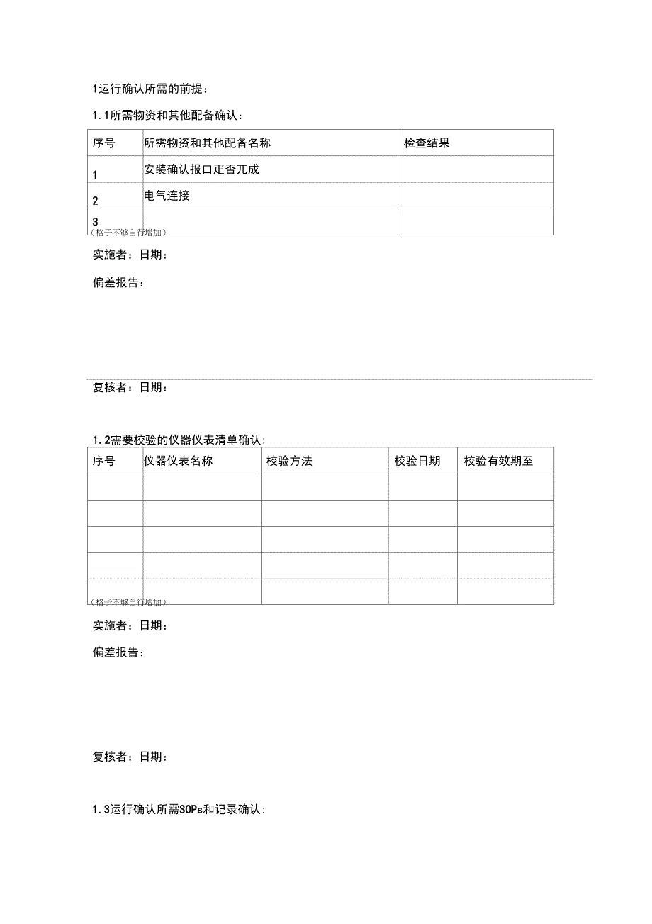 运行确认方案模板_第3页