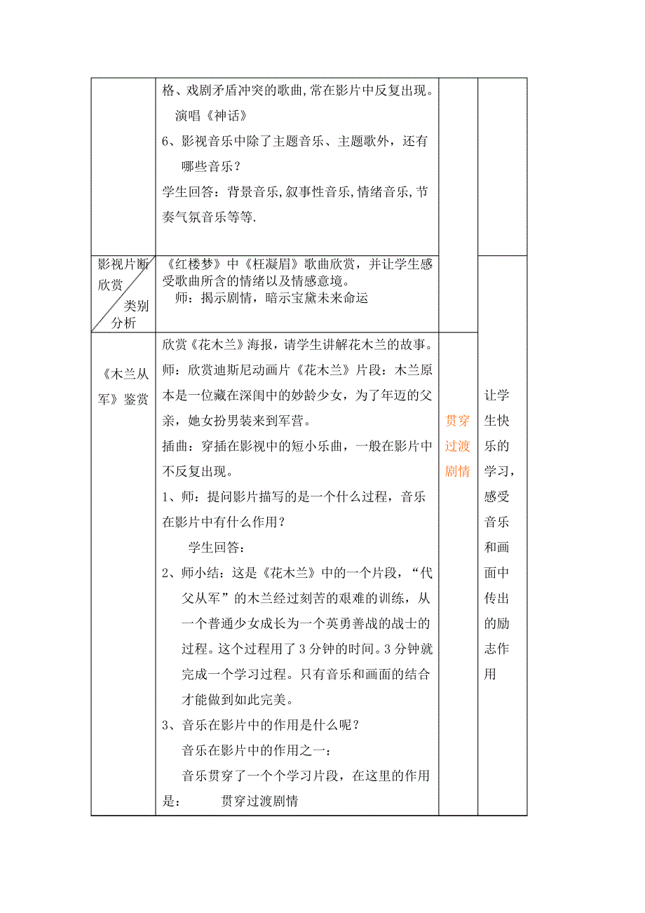 影视音乐教案224645_第3页