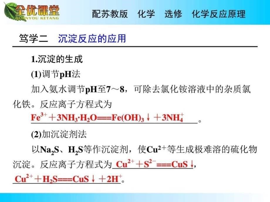 苏教版高中化学选修四专题3第4单元.ppt....ppt_第5页