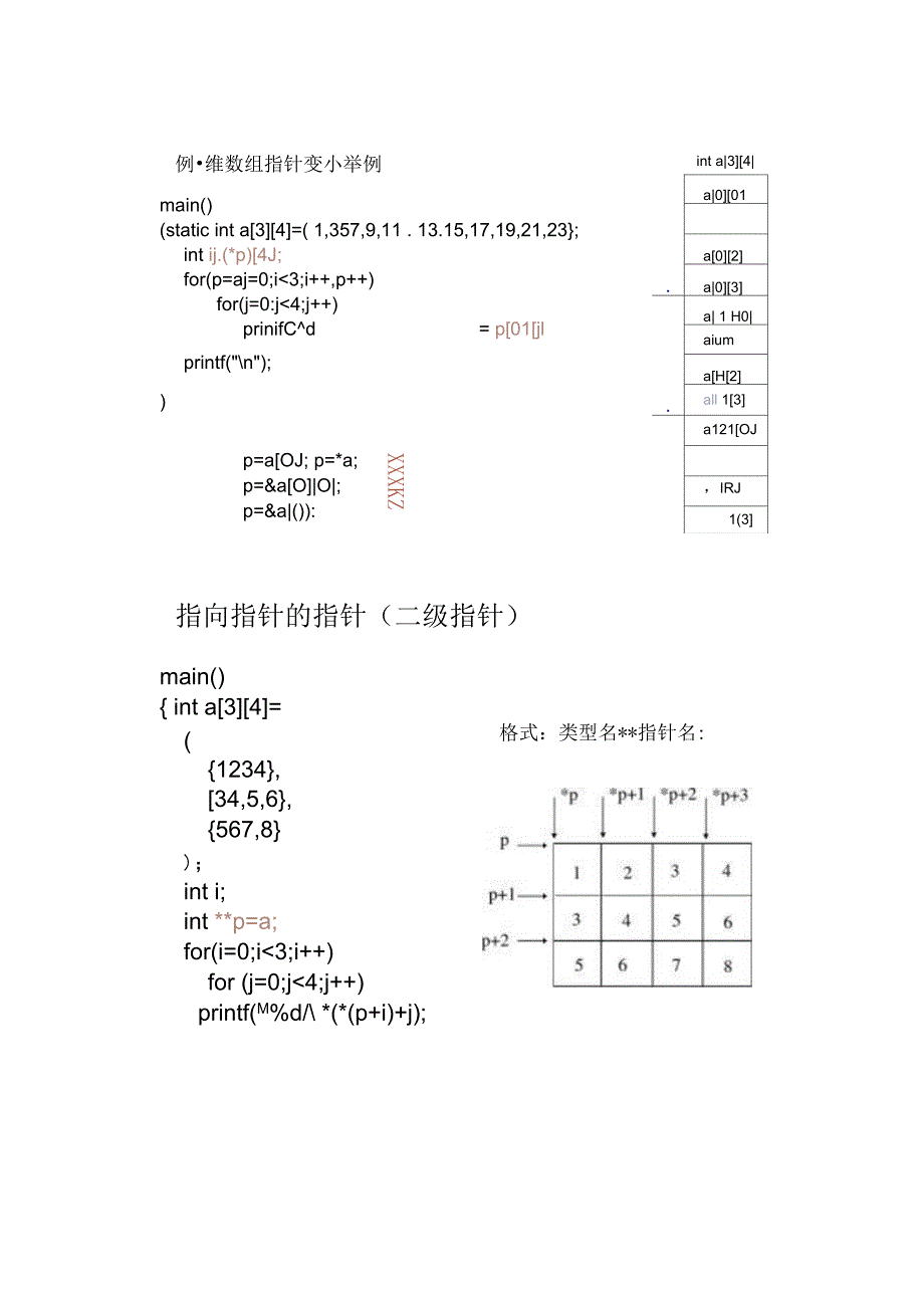 指针与二维数组_第4页