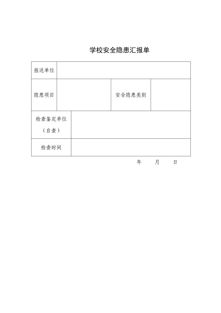 学校安全风险预控管理工作台帐_第5页