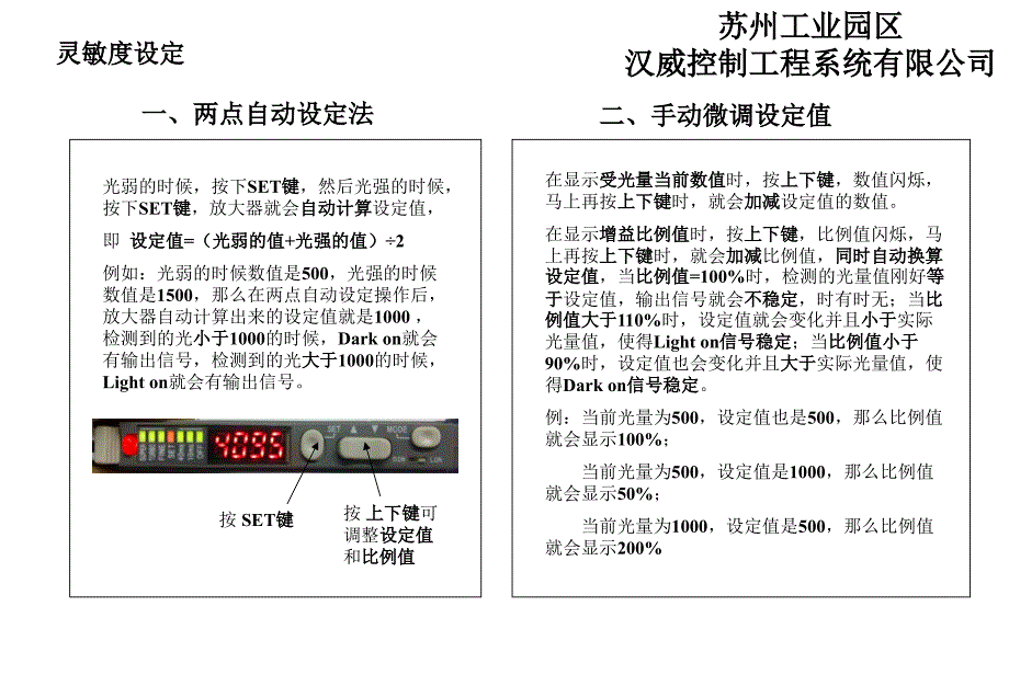 基恩士FSV11调整方法中文说明书ppt课件_第3页