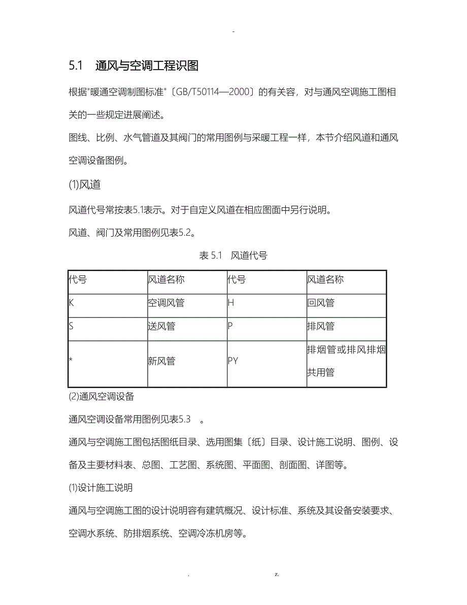 通风及空调工程施工识图分解_第1页