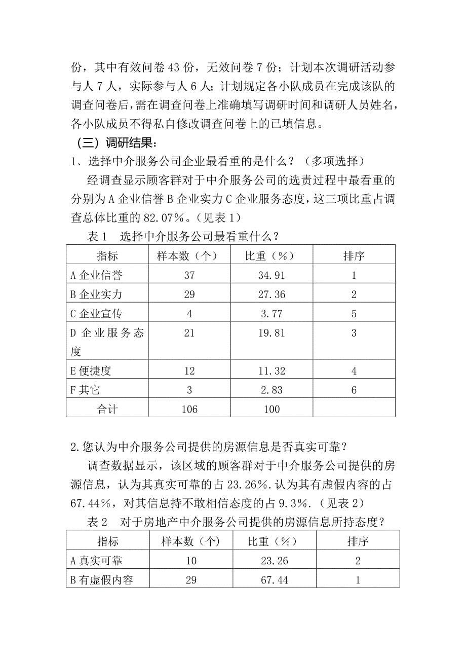 中介市场调研报告_第5页