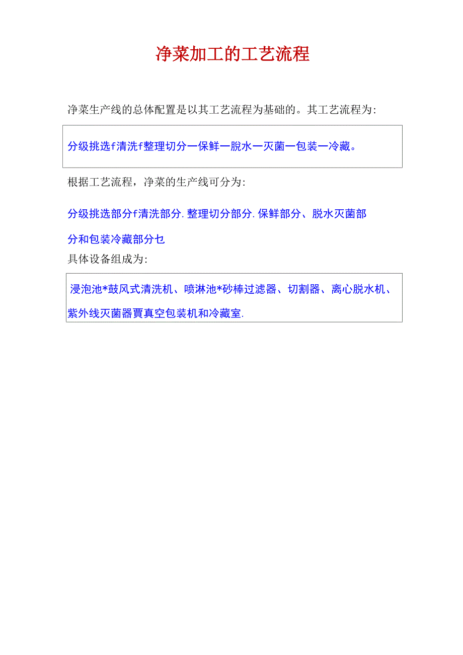 净菜加工流程解析_第1页