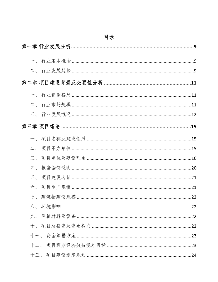 黄山数码配套产品项目可行性研究报告(DOC 82页)_第2页
