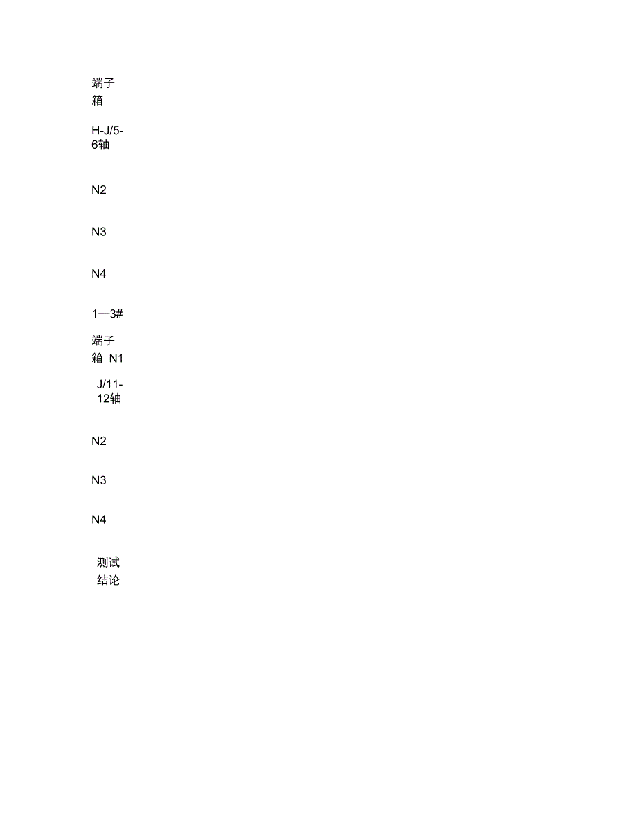 电气绝缘电阻测试记录表001_第2页