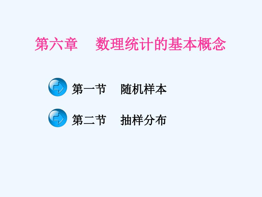 第六章数理统计的基本概念课件_第1页