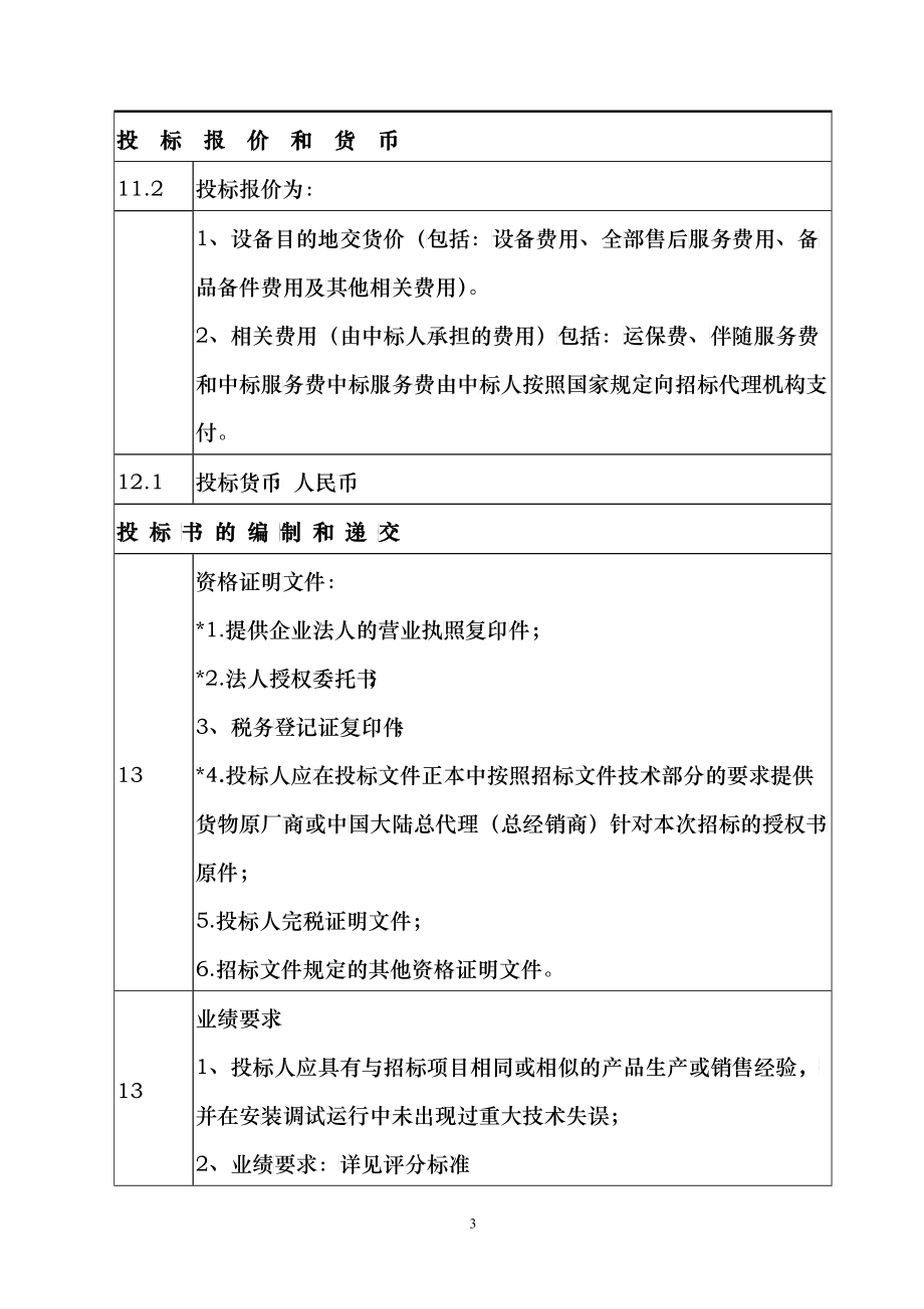 灯光音响设备采购项目招标文件_第3页