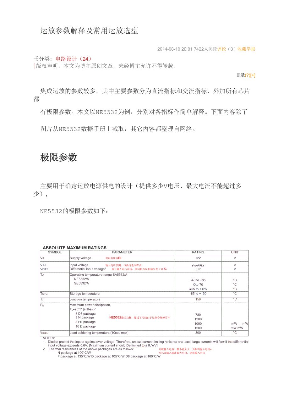 运放参数解释_第1页