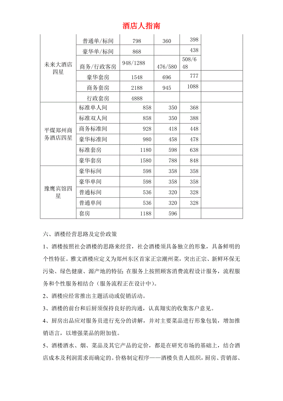 酒店营销方案.doc_第5页