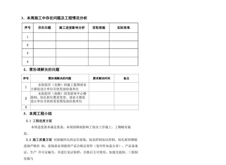 工程例会周报_第5页