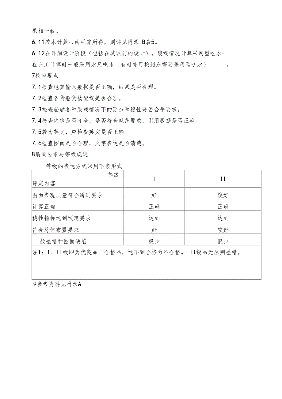 各种装载情况及稳性计算书设绘通则_第4页