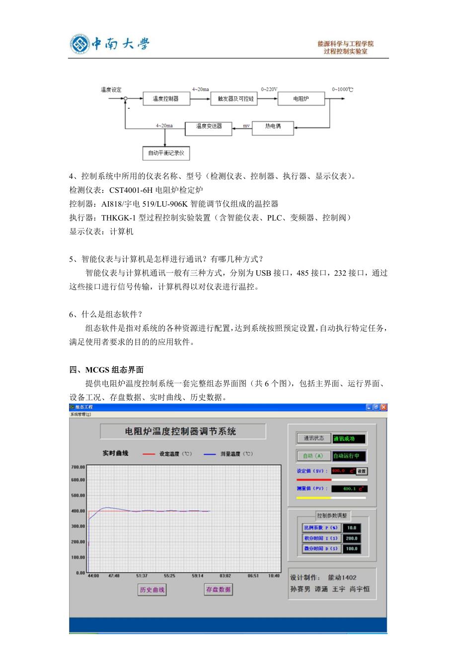2016热工过程控制实验报告——姜栽沙_第3页