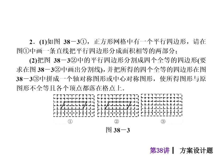 中考人教版数学考前热点冲刺指导课件第38讲方案设计题共17.ppt_第5页