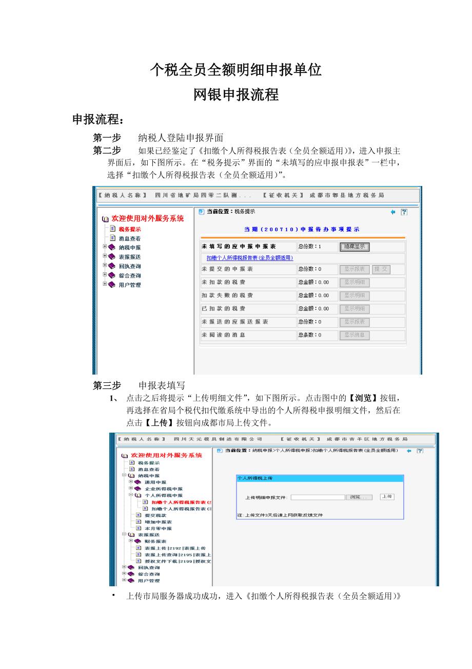 个税全员全额网银流程.doc_第1页